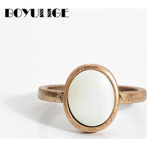 BOYULIGE Women's Gold Rings