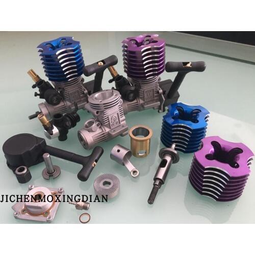 CHUNG YANG 18 Nitro Engine plug pull starter cylinder heat sink head parts for 1/10 car kyosho hpi HSP