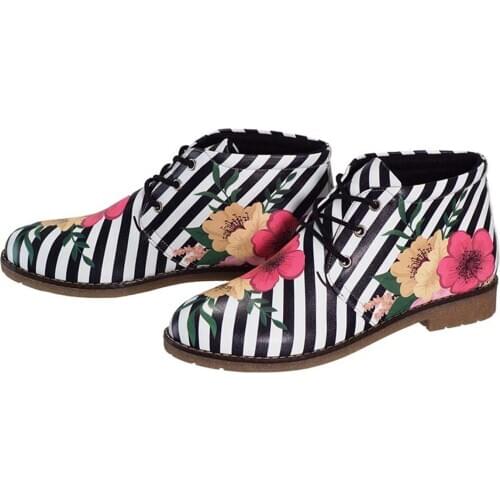 Digital printed women hashpapi boots