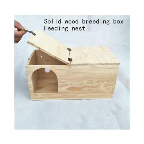 Devil Squirrel Nest Hut Hedgehog Nest Sleeping Dutch Pig Guinea Pig Chinchilla Pet Cage Squirrel Breeding Box Breeding Rest