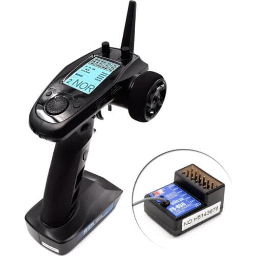 FLYSKY FS-GT5 2.4G 6CH RC Radio Transmitter with FS-BS6/A6/IA6/IA6B/X6B 6CH Receiver for RC Vehicles Crawler Car Boats Tank