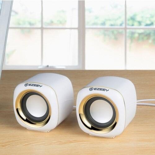 Computer Speaker Deep Bass Sound Loudspeaker USB Mini Audio Speakers For Laptop Notebook Desktop PC Multimedia Loudspeakers