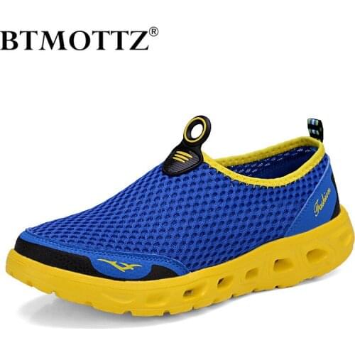 Summer Men Shoes Lightweight Mesh Sneakers Men Fashion Breathable Male Casual Shoes Luxury Brand Designer Mens Loafers BTMOTTZ