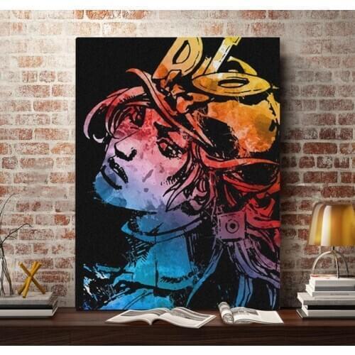 Canvas Poster Modern Home Diego Brando Jojo No Kimyona Boken Decor Print Painting Wall Artwork Modular Picture For Living Room