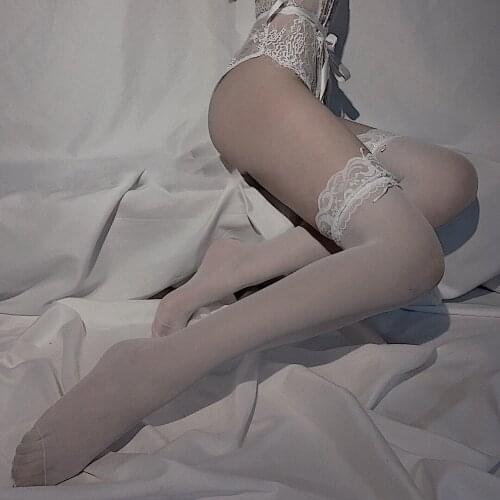 New Sexy Lingerie Lace Stockings Women Lingerie Over Knee Socks Nightclubs Attractive Stocking Long Leg Tube High Girls