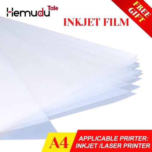 Hemudu A4 Inkjet Laser Transparency Positive Film Photographic Waterproof for Screen Printing