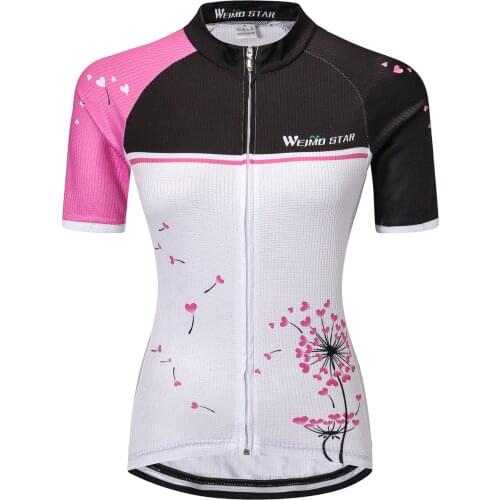 Pro Team Cycling Jersey Women Summer MTB Bike Jersey Tops Quick Dry Cycling Clothing Short Sleeve Racing Sport Bicycle Shirt