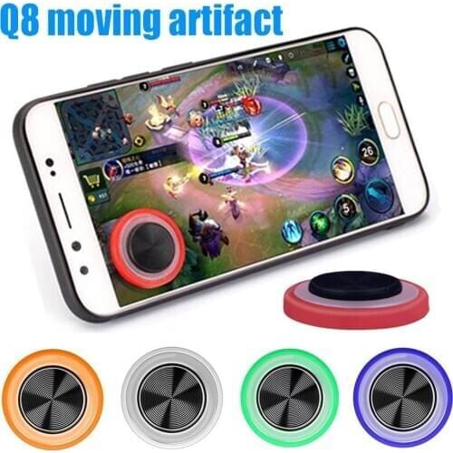 Q8 Mini Mobile Phone Tablet Game Sucker Joystick Touch Screen Controller Joypad