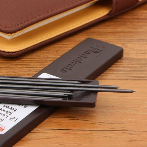 Lead Box 2.0mm Graphite Lead Hb/ 2b/4b/6b Black Writing Automatic Mechanical Pencil Lead Refill
