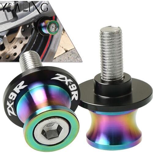 Swingarm Stand Screws Motorcycle Swing Arm Spools Sliders bobbins FOR Kawasaki ZX9R ZX-9R ZX 9R 1998 1999 2000 2001 2002 2003