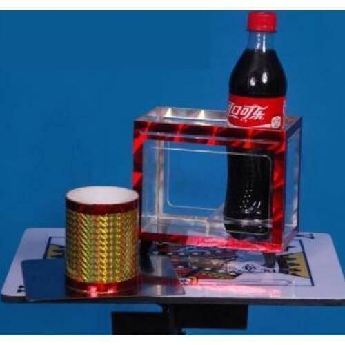 Zig Zag Cola Bottle Thereafter Cola Bottle - Stage Magic,Super Effect,Party Trick,Magic Accessories,Magia Toys,Joke,Gadget