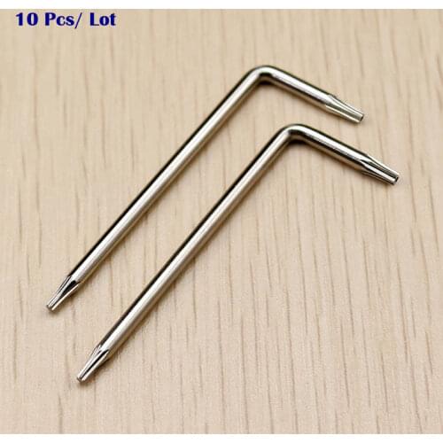10pcs/ lot) mini L Style Double Head T6 T8 Screwdriver Torx Screwdrivers Hex T8 T6 Screw Driver Laptop Phone Repair Tool