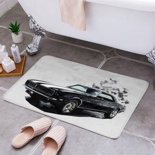 1968 Chevrolet Camaro Z28 Carpet Areas Rug Non-slip Floor Mat Rug 3D Printing Living Room Bedroom Door Mat Home Decoration