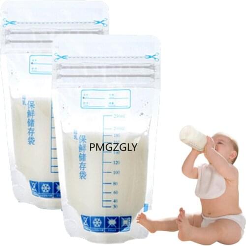 Baby Food Storage 30pcs Breast Milk Storage Freezer Bag Disposable Labels Safe Feeding food container storage food container
