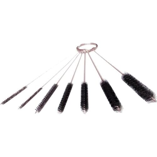 7PC nylon Brush Multi-Functional Tools Brush Spray Brush cleaning Drink Straws Sewing Machines Paint Spray Guns Cleaning Brush