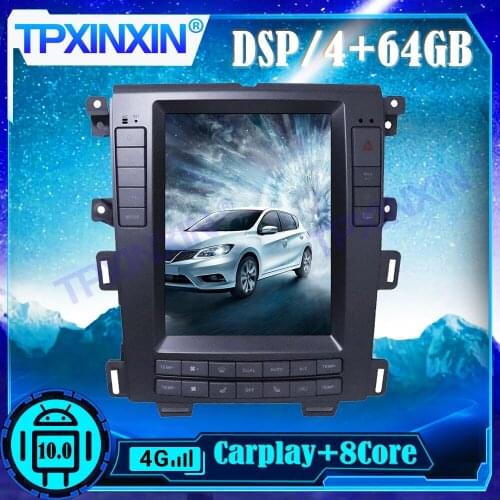 8 core Carplay Android10.0 4G+64G Tesla Screen DSP GPS Navigation For Ford Edge 2012-2014 Car Auto radio tape recorder head unit
