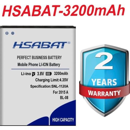 HSABAT BL-08 3200mAh Battery for THL 2015A THL 2015