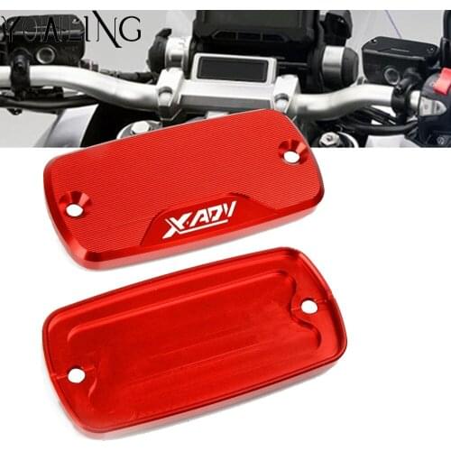 Motorcycle Accessories CNC Front Brake Reservoir Cylinder Master Fluid Tank Cover FOR HONDA X-ADV XADV 300 790 1000 2017-2019