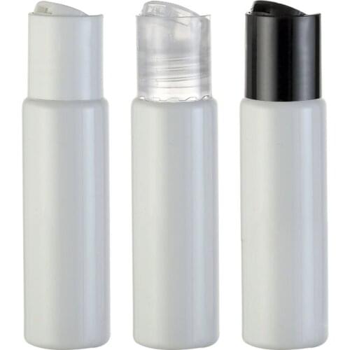 48pcs/lot 30ml plastic empty bottles with press cap (Disc top cap ),bottle for lotion shampoo cosmetic packaging