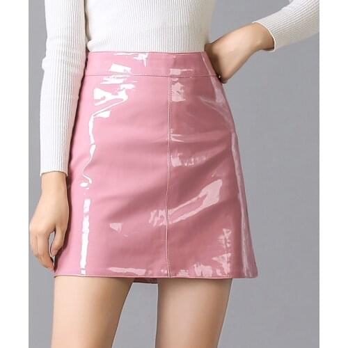 BONJEAN Leather Pencil Skirts