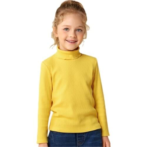EuerDoDo Childrens Sweater For Girl Winter Clothes Kids Knitted Turtleneck Pullover Boy Sweater Autumn