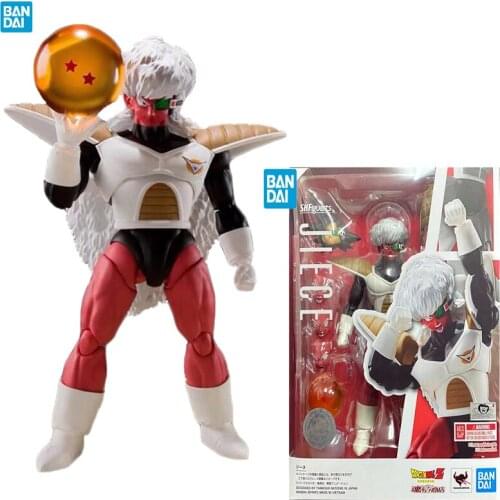 Original BANDAI Anime Figure SHF Dragon Ball Z Jeice Action Figures Super Saiyan Ginyu Force Figure Ornaments Toys for Children