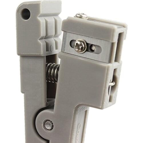 Coaxial Cable Stripper IDEAL 45-162 Fiber Optic Stripper Transverse Beam Tube Open and Knife Loose Casing