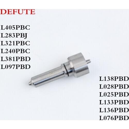L405PBC L283PBJ L321PBC L240PBC L381PBD L097PBD L138PBD L028PBD L025PBD L133PBD L136PBD L076PBD Common rail injectors for Delphi