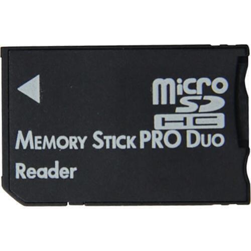Micro SD to Memory Stick Pro Duo Card Reader for MS Pro Duo Card Adapter Single Slot TF Memory SD Card Converter
