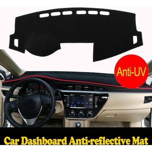 Car dashboard covers mat for Citroen C4 2007-2011 Left hand drive dashmat pad dash covers Instrument platform accessories