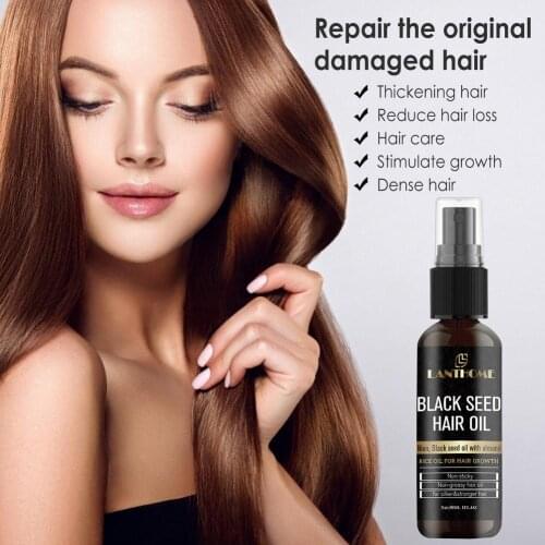 Black Seed Hair Care Oil Hair Essence Spray Safe for Nourishing