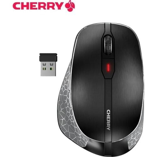 Original CHERRY MW8 ERGO Office Mouse Universal Mouse Wireless Bluetooth Dual Mode Connection Rechargeable for Right-Handed User