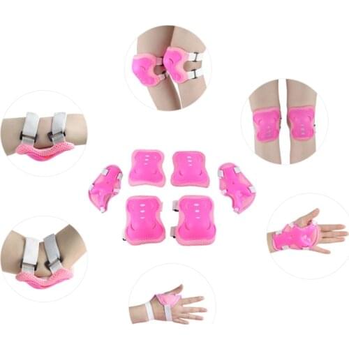 Wrist Knee Elbow Protector Set Kids Riding Knee Pads Outdoor Child Sports Safety Guard Anti-fall appliances
