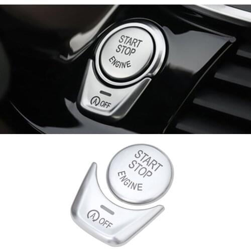 ABS Interior Button Stickers Multimedia/P/Off/ Steering Wheel Buttons Cover Stickers for BMW X3 2018-2019 Automotive Interior