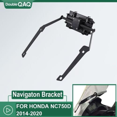 2014-2020 Motorcycle Front Phone Stand Holder Smartphone Phone GPS Navigaton Plate Bracket For HONDA NC700D NC 700 D