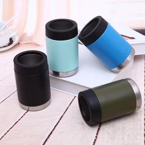 12oz Stainless Steel Cola Cans Double Vacuum Beer Cup Sleeves Heat Preservation and Ice Preservation Mugs outdoor Car Cup