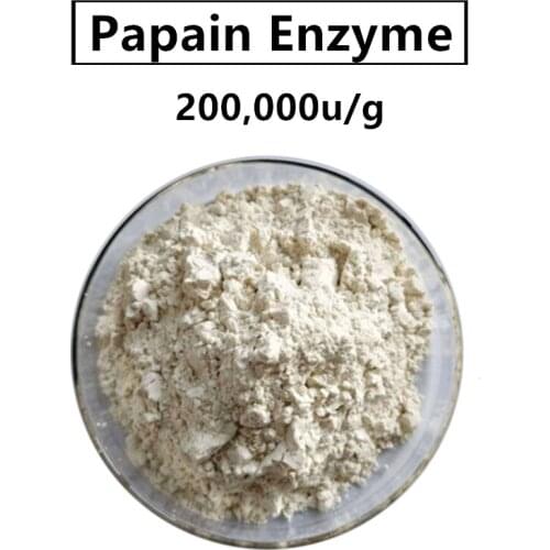 Enzyme Natural Powder Extract of Papaya Fruit Papain Enzyme 200,000u/g Protein Digestive Enzyme