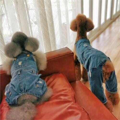 Pets Supplies Small Puppy And Giant Poodle Dogs Fashion Jumpsuit