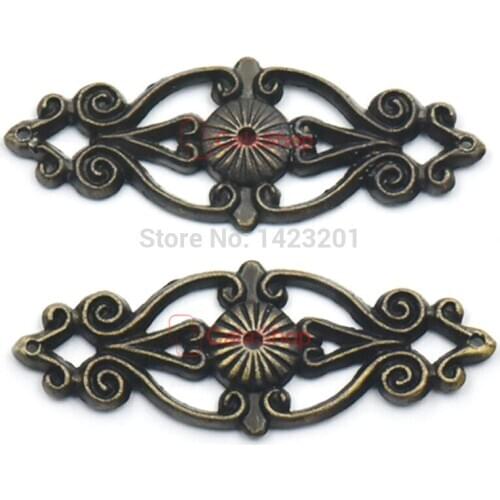 20 Pcs / Lot Vintage Jewelry Box Wine Gift Case Book Scrapbooking Albums Corner Protectors Decorative Corner Crafts