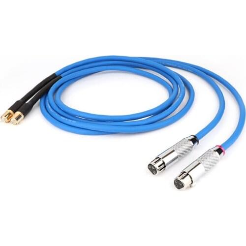 Yter HiFi Clear RCA to XLR Balanced Female plug Audio Cable Audio Amplifier CD DVD player RCA interconnect cable
