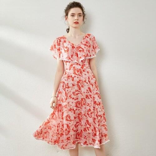 Pink floral maxi dress women robe femme 2020 summer long work boho beach office sexy party luxury dresses plus size free ship