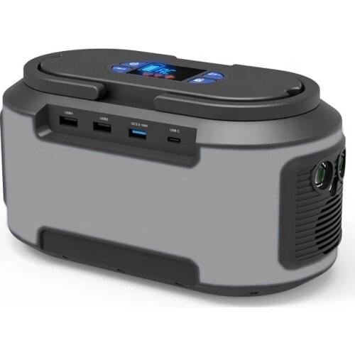 222Wh AC 110v/220v 60000mAh 12v car jump starter portable solar power bank