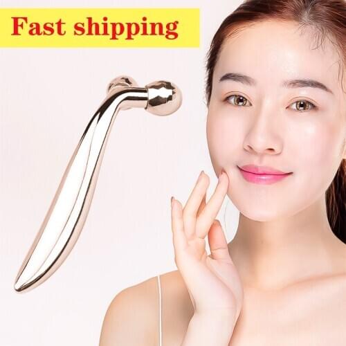 3D Roller Massager 360 Rotate Y Shape Thin Face Full Body Massager Lifting Wrinkle Remover Facial Massage Tool Dropshipping