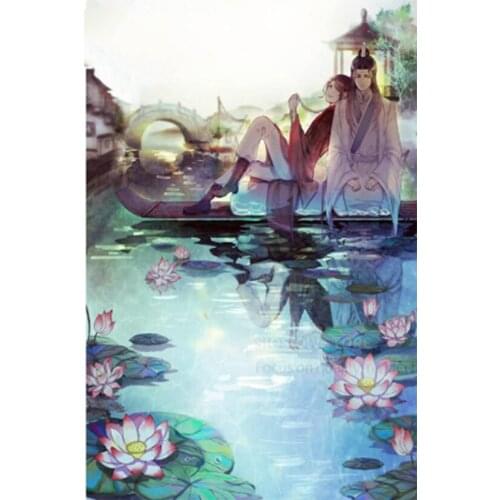5d Diy Diamond Painting Anime Mo Dao Zu Shi Wei Wuxian Lan Wangji Diamond Embroidery Cross Stitch Full Square Set Decor Room