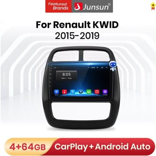 Junsun PX9 for Renault KWID 2015 - 2019 Car Radio Multimedia video player GPS No 2din 2 din Android 10.0 2GB+32GB