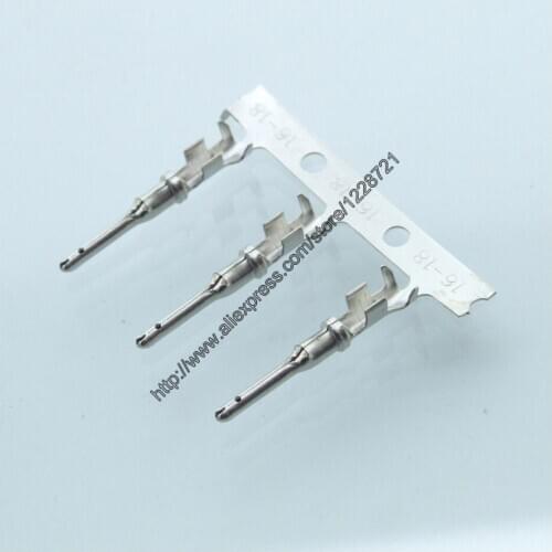 50pcs DT Deutsch Auto Crimp Terminal Connectors Pins 1062-16-0122 / 1060-16-0122 For VW Audi BMW Car Engine 14-20 AWG