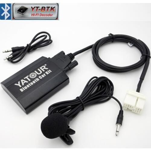 Yatour Car audio Bluetooth Player for Honda CRV Civic Odyssey Accord Fit Pilot Digital Music Changer MP3 AUX Adapter