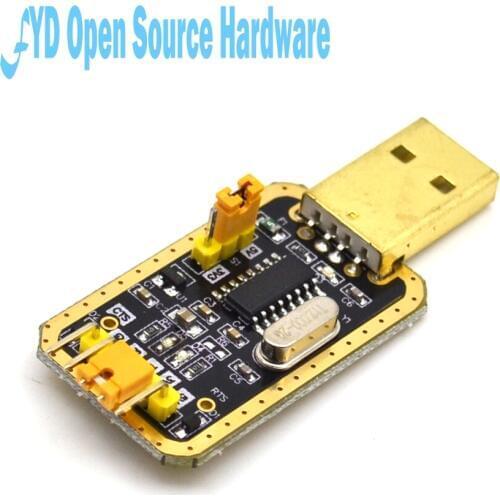 CH340G RS232 Update USB To TTL Converter Module UART Serial Port UFS-HWK STC Dowanloader Programmer Brush Small Plates