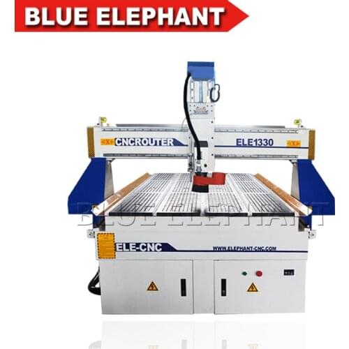 Blue Elephant 1330 cnc router wood machine with vacuum table and dust collection desktop hobby for sale