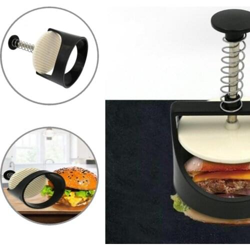 Good Quality Plastic Convenient Easy To Store Burger Press Metal Burger Maker Mold Sturdy for Cooking